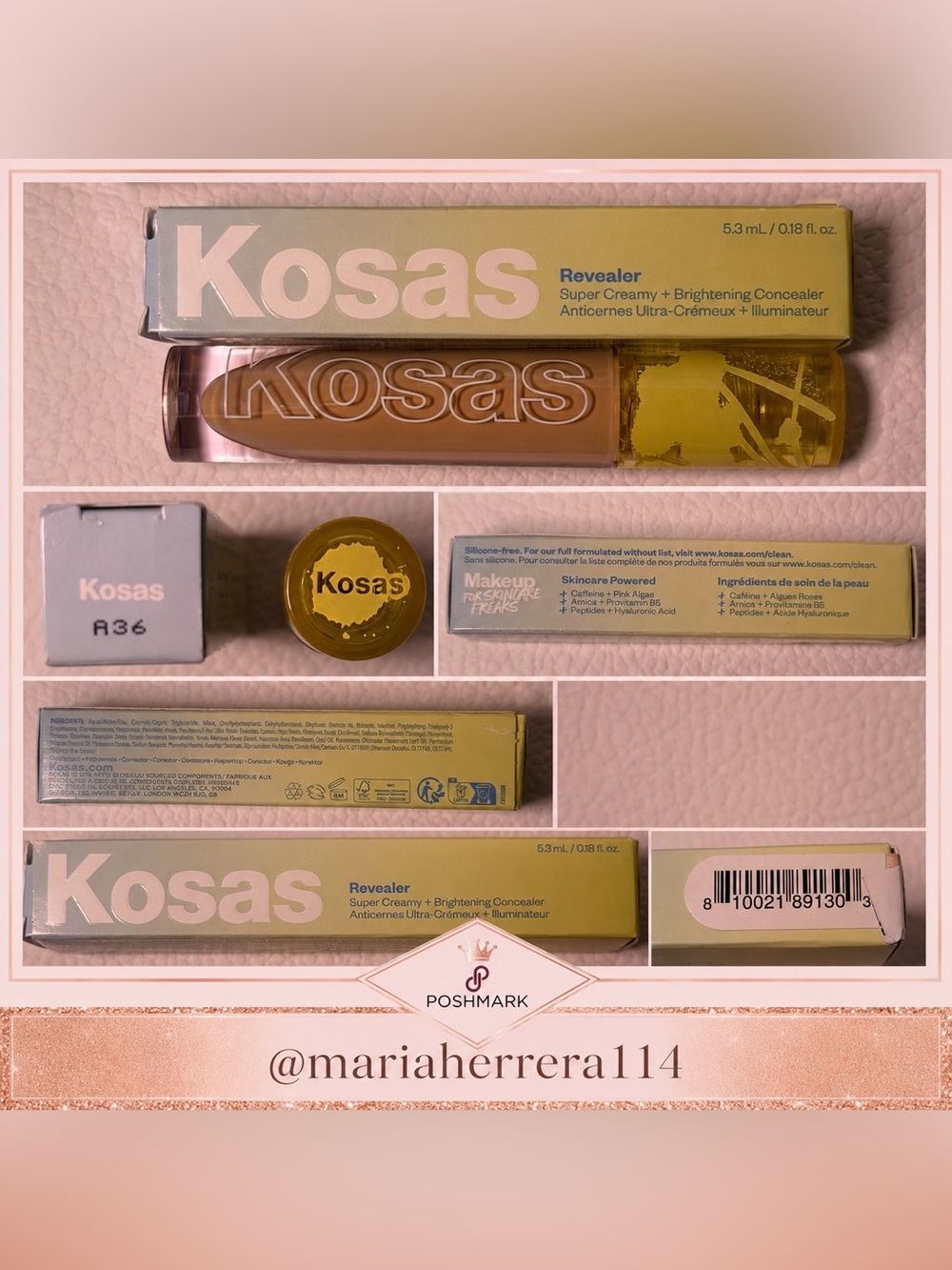 Kosas Revealer Super Creamy Brightening Concealer - Beige